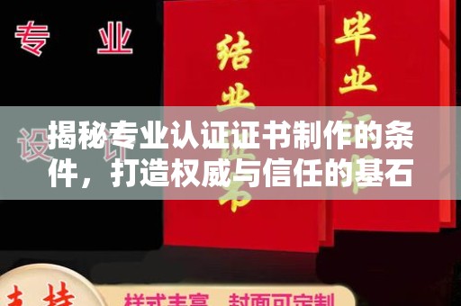 中站揭秘专业认证证书制作的条件，打造权威与信任的基石
