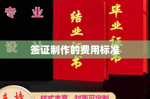 中站签证制作的费用标准