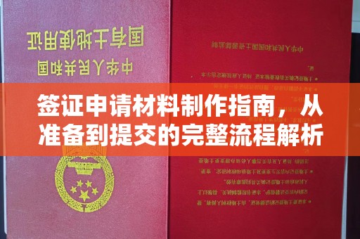 中站签证申请材料制作指南，从准备到提交的完整流程解析