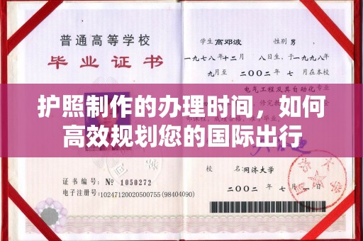 中站护照制作的办理时间，如何高效规划您的国际出行