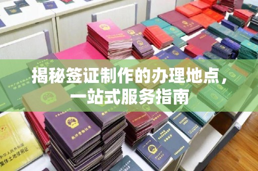 中站揭秘签证制作的办理地点，一站式服务指南
