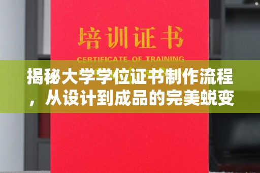 中站揭秘大学学位证书制作流程，从设计到成品的完美蜕变
