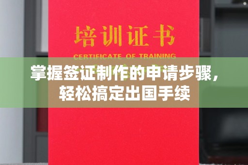 中站掌握签证制作的申请步骤，轻松搞定出国手续