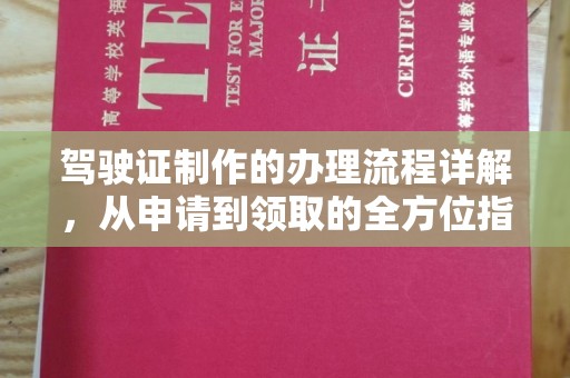 中站驾驶证制作的办理流程详解，从申请到领取的全方位指南