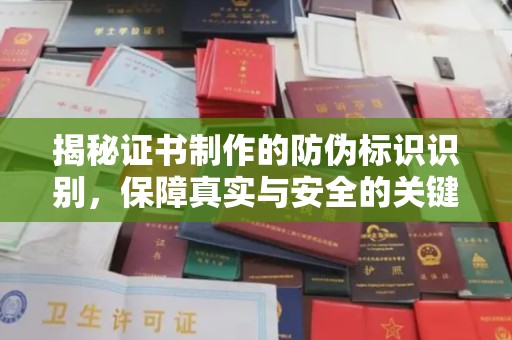 中站揭秘证书制作的防伪标识识别，保障真实与安全的关键