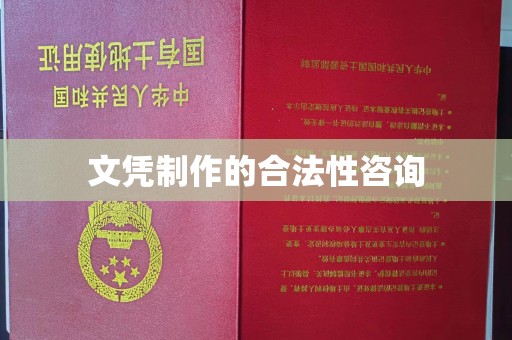 中站文凭制作的合法性咨询