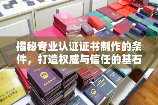 中站揭秘专业认证证书制作的条件，打造权威与信任的基石